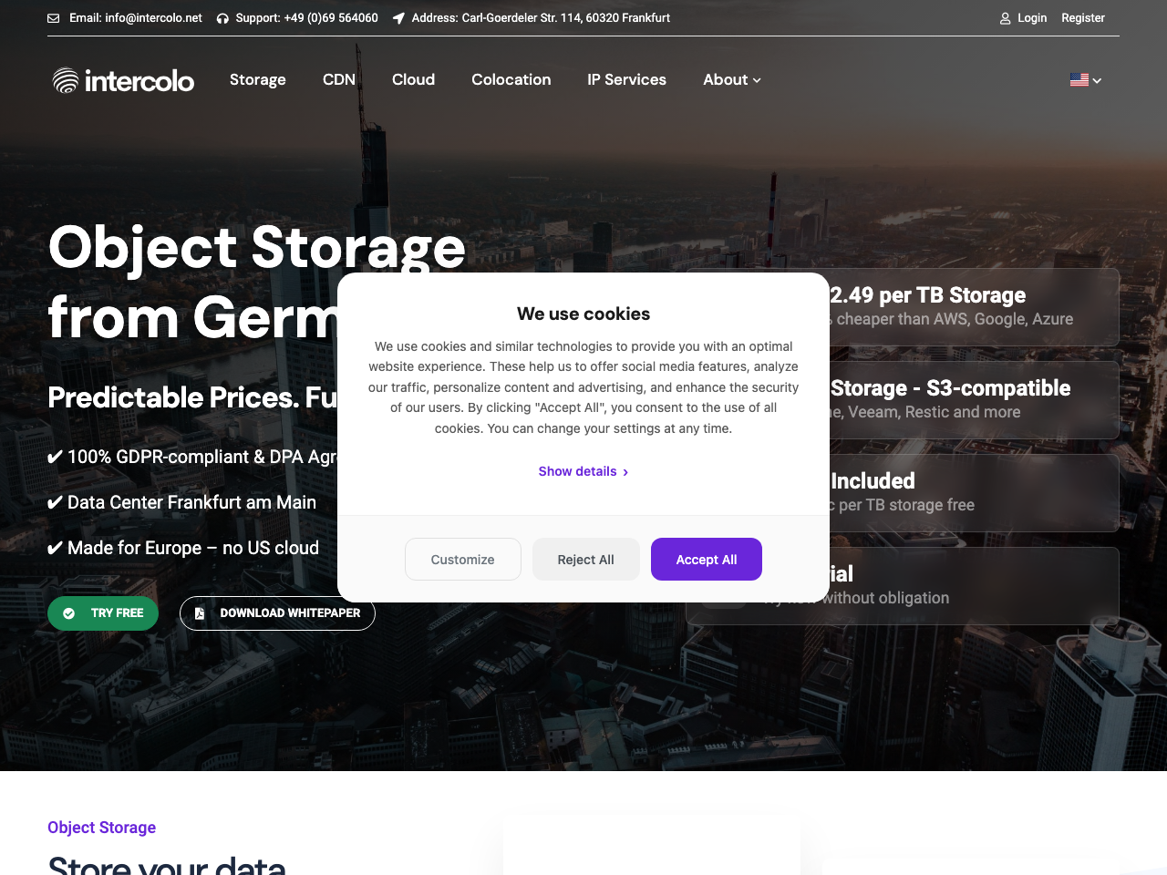 Intercolo screenshot