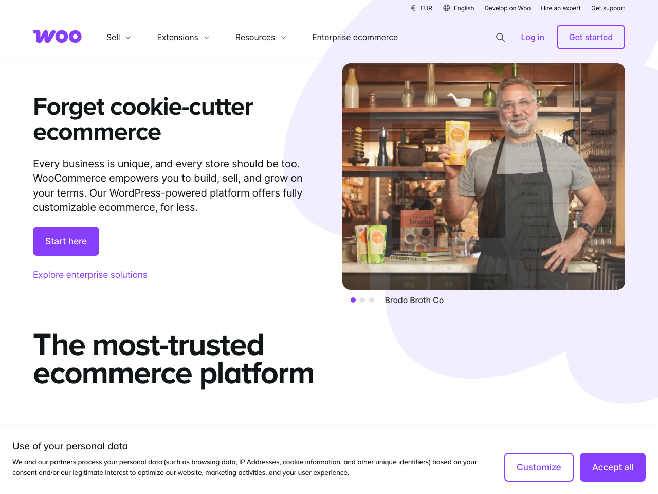 WooCommerce screenshot