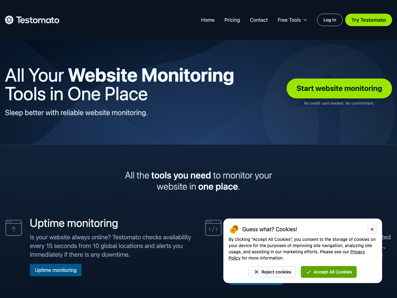 Testomato screenshot