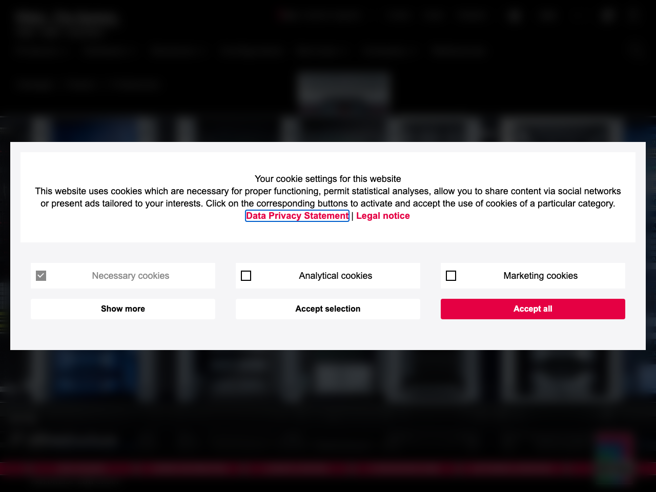 RITTAL IT Infrastructure screenshot