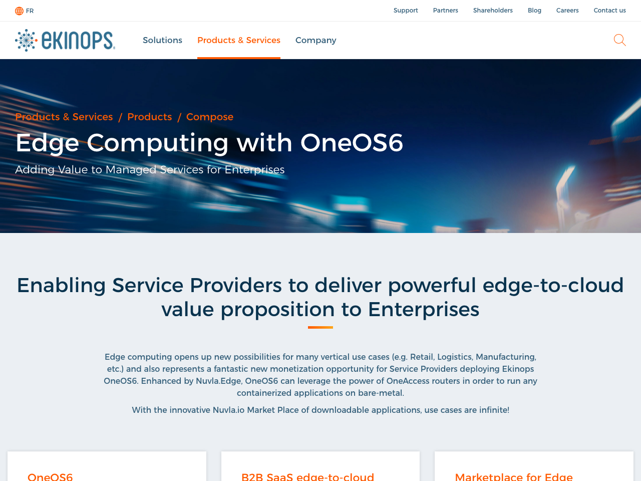 Compose Edge Computing screenshot