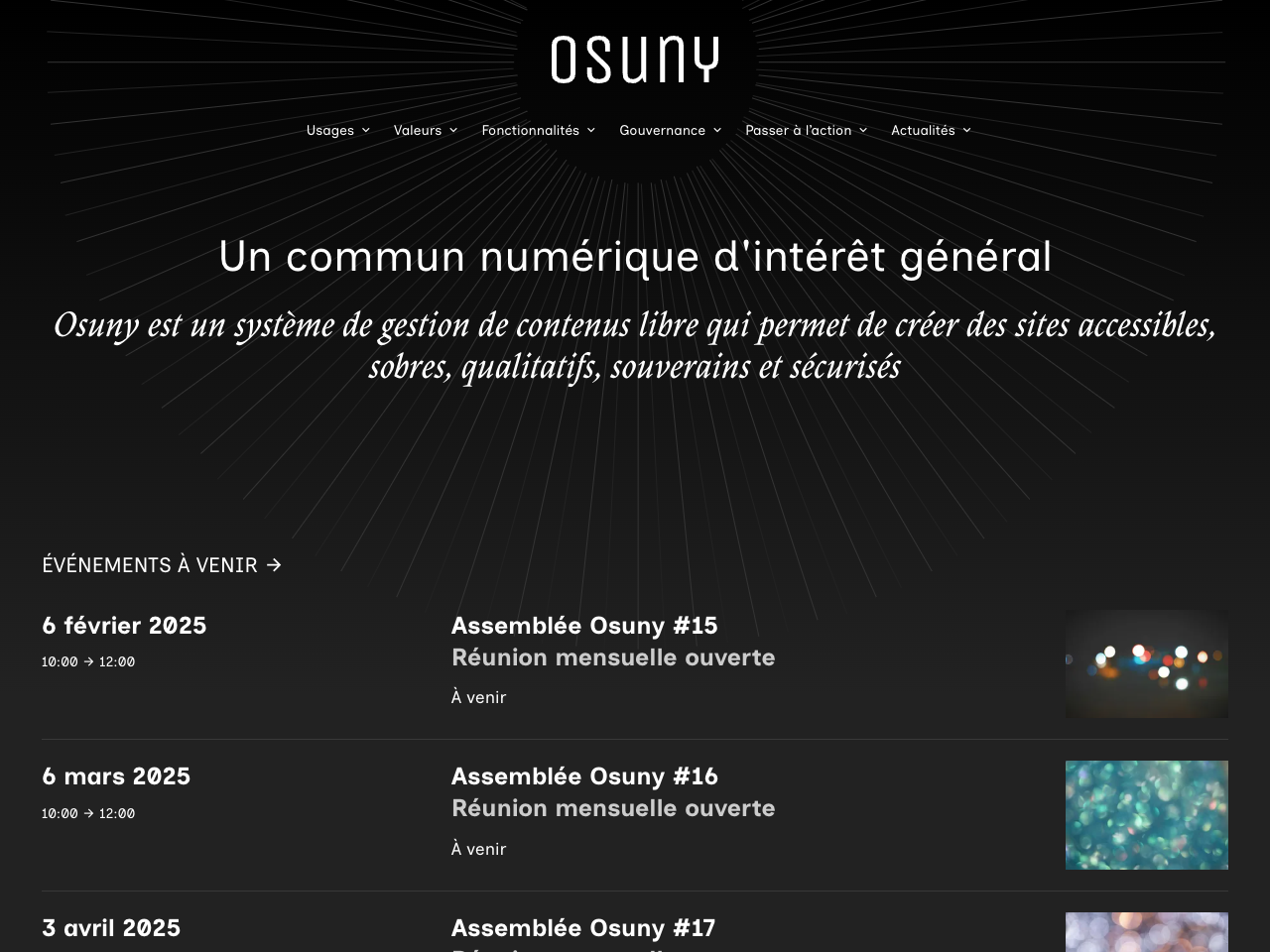 Osuny screenshot