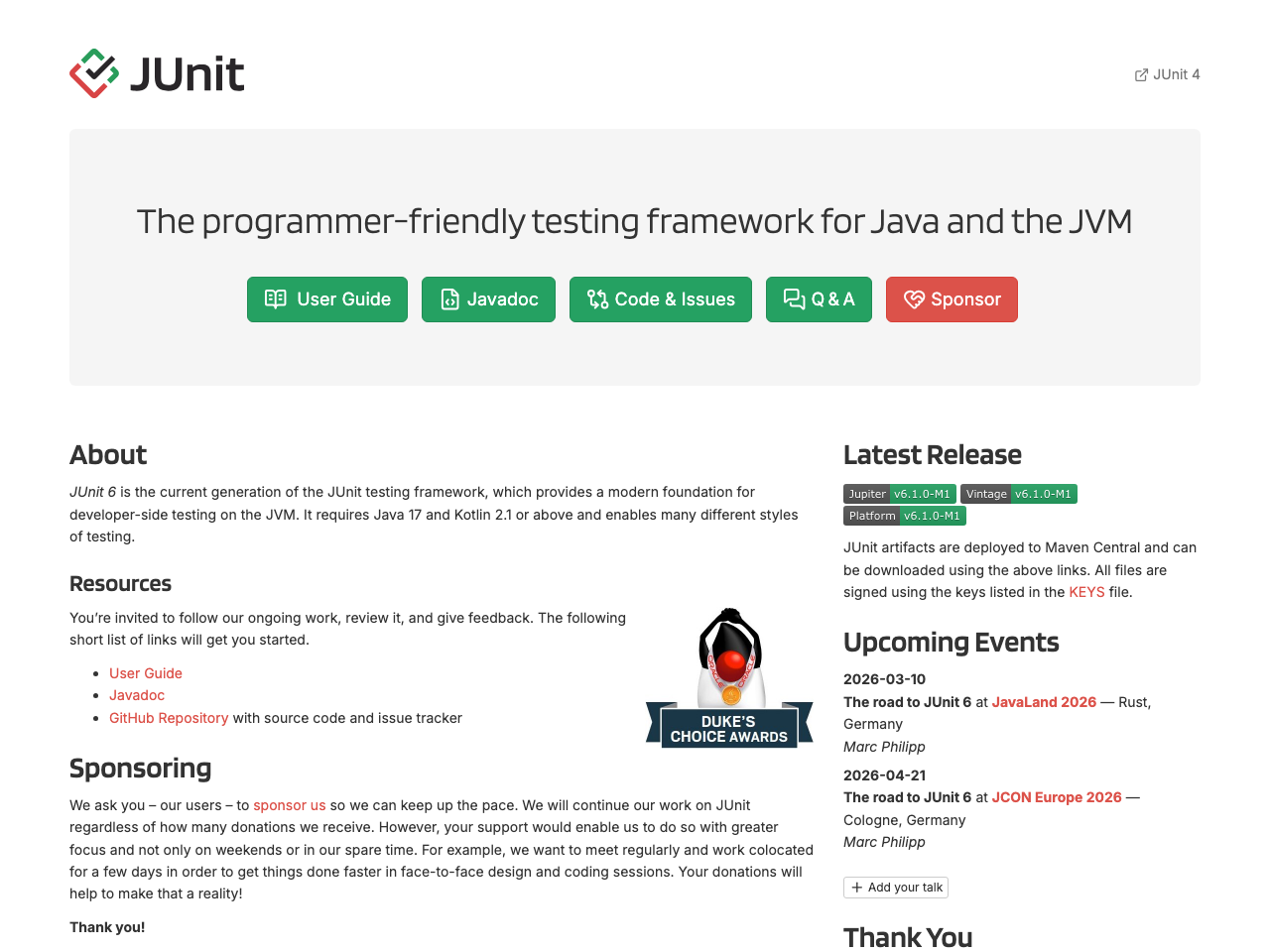 Junit screenshot