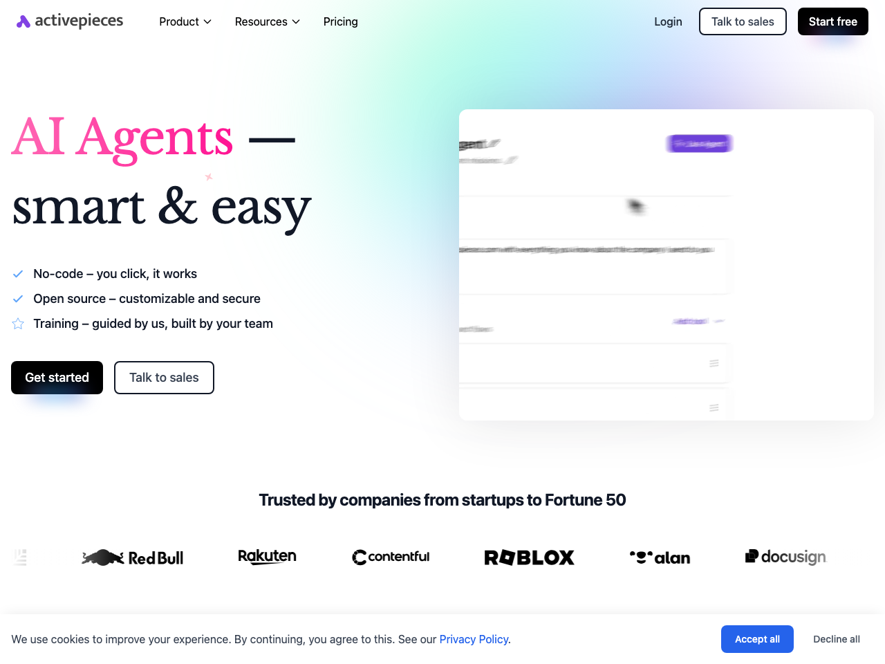 Activepieces screenshot