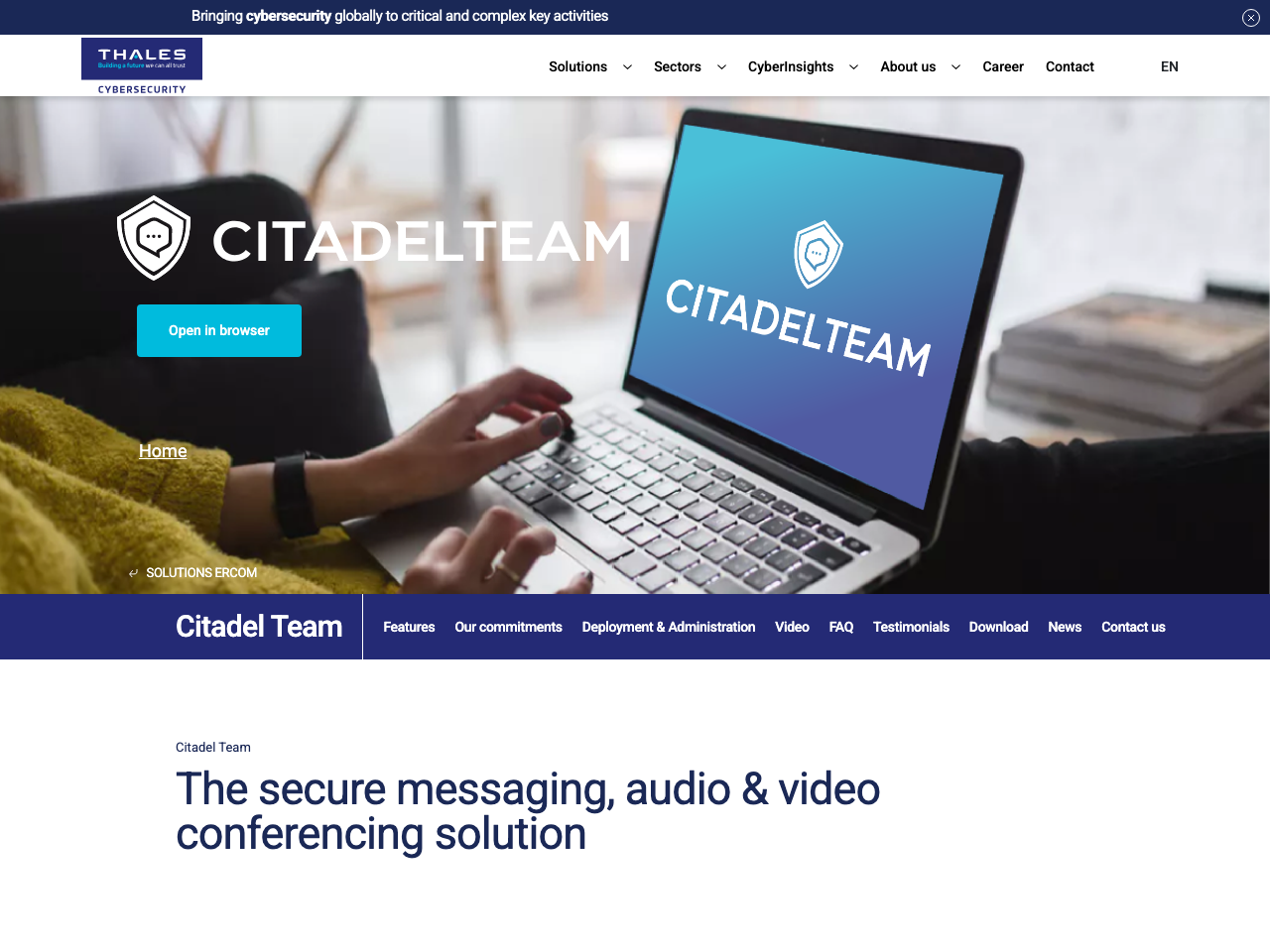 Citadel TEAM screenshot