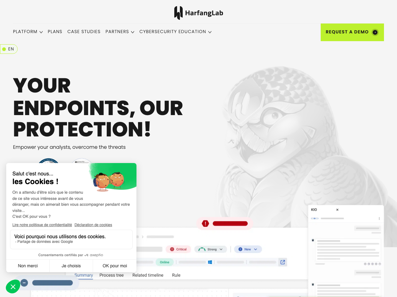 HarfangLab screenshot