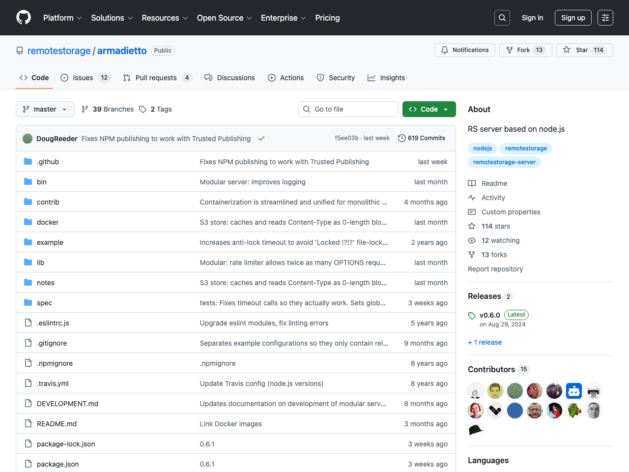 Armadietto screenshot