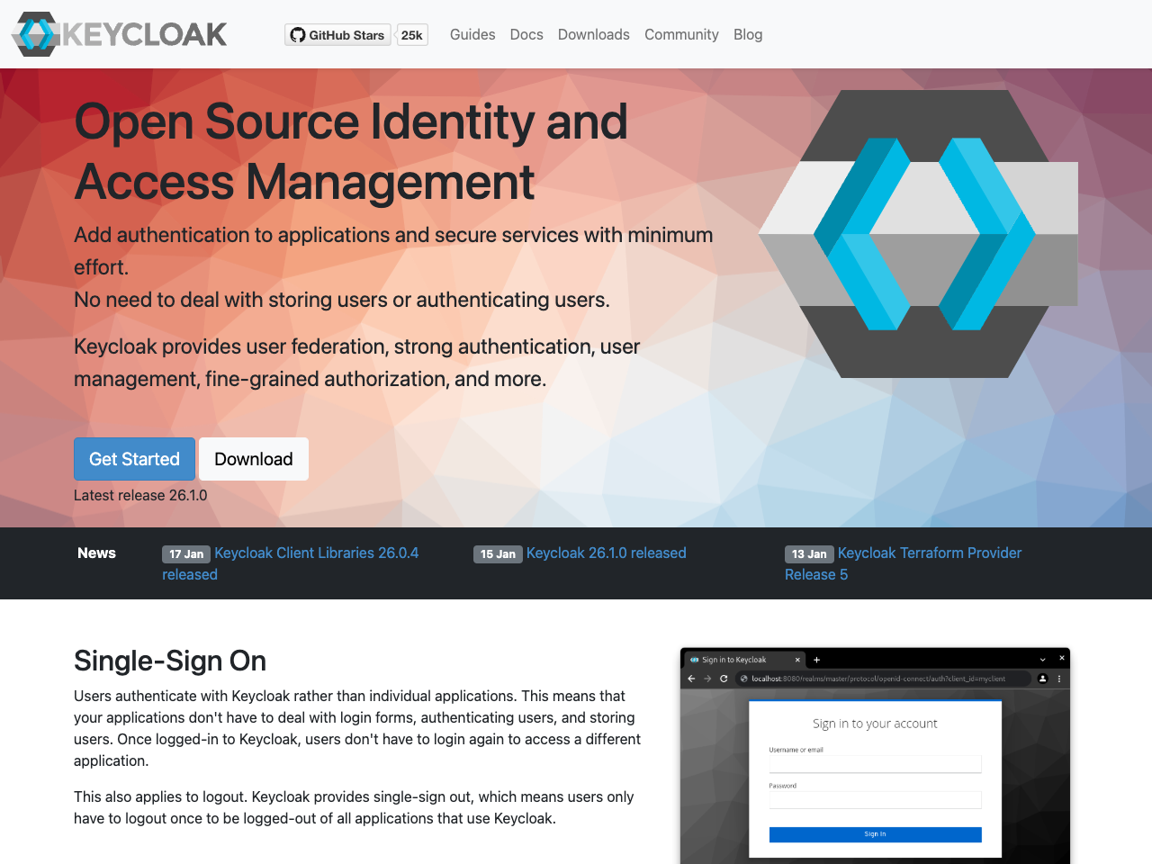 Keycloak screenshot