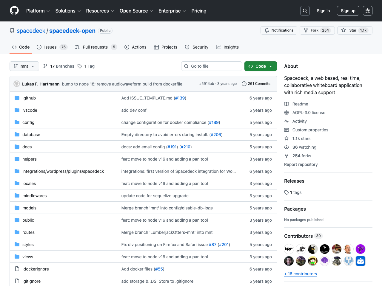 Spacedeck screenshot