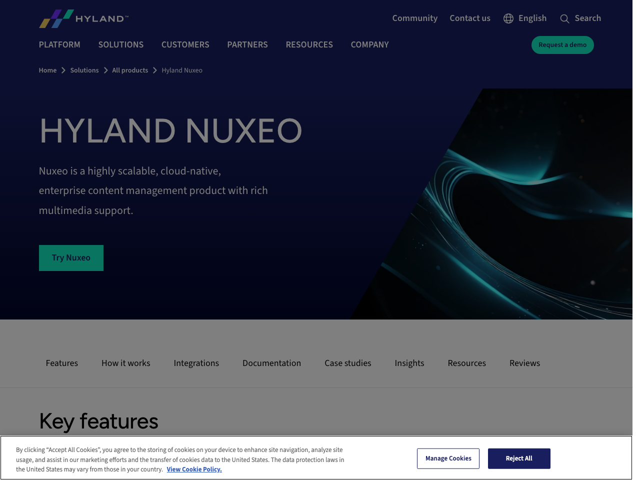 Nuxeo Platform screenshot