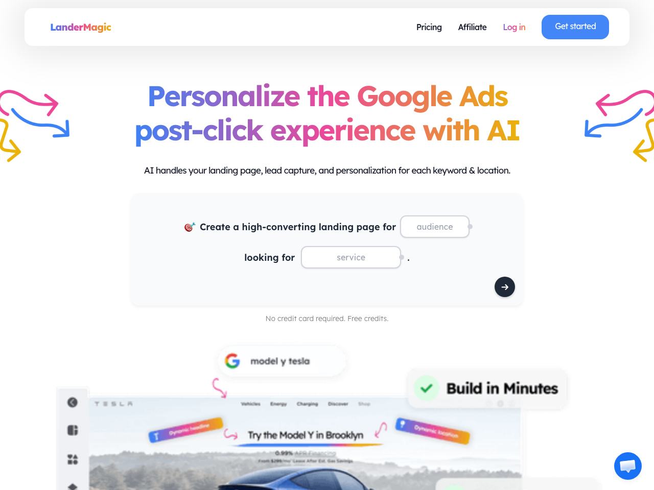 Landermagic screenshot