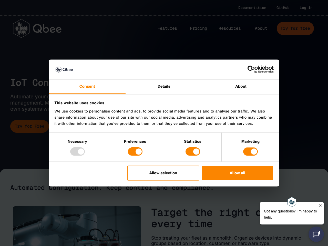 IoT Device Management screenshot