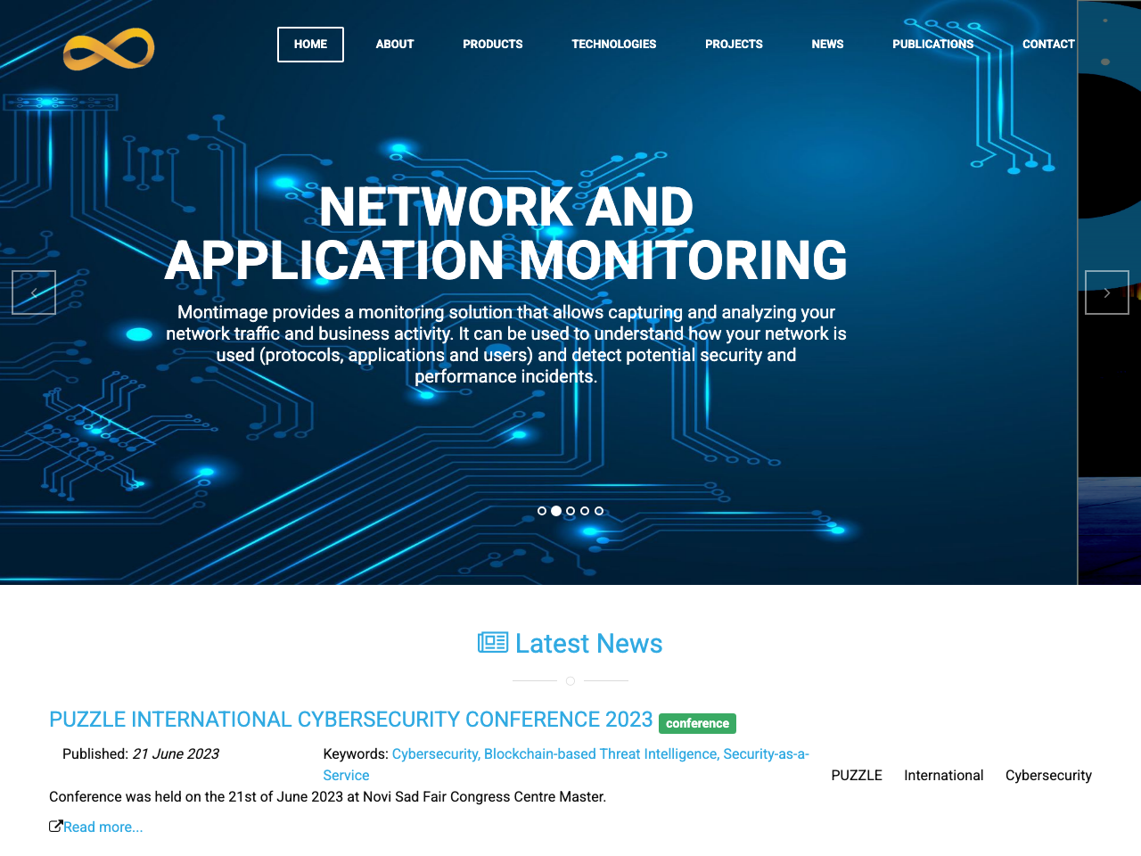 Montimage screenshot