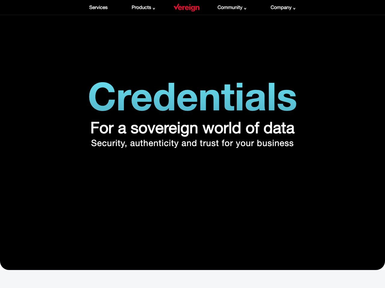 Vereign SEAL screenshot