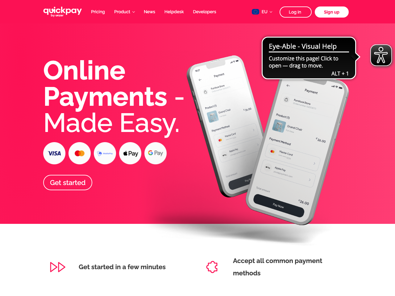Quickpay screenshot