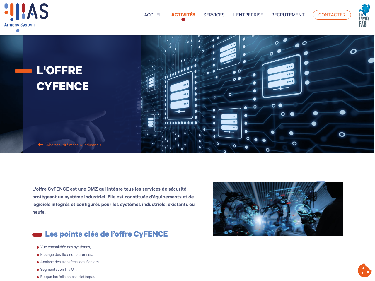 CyFENCE screenshot