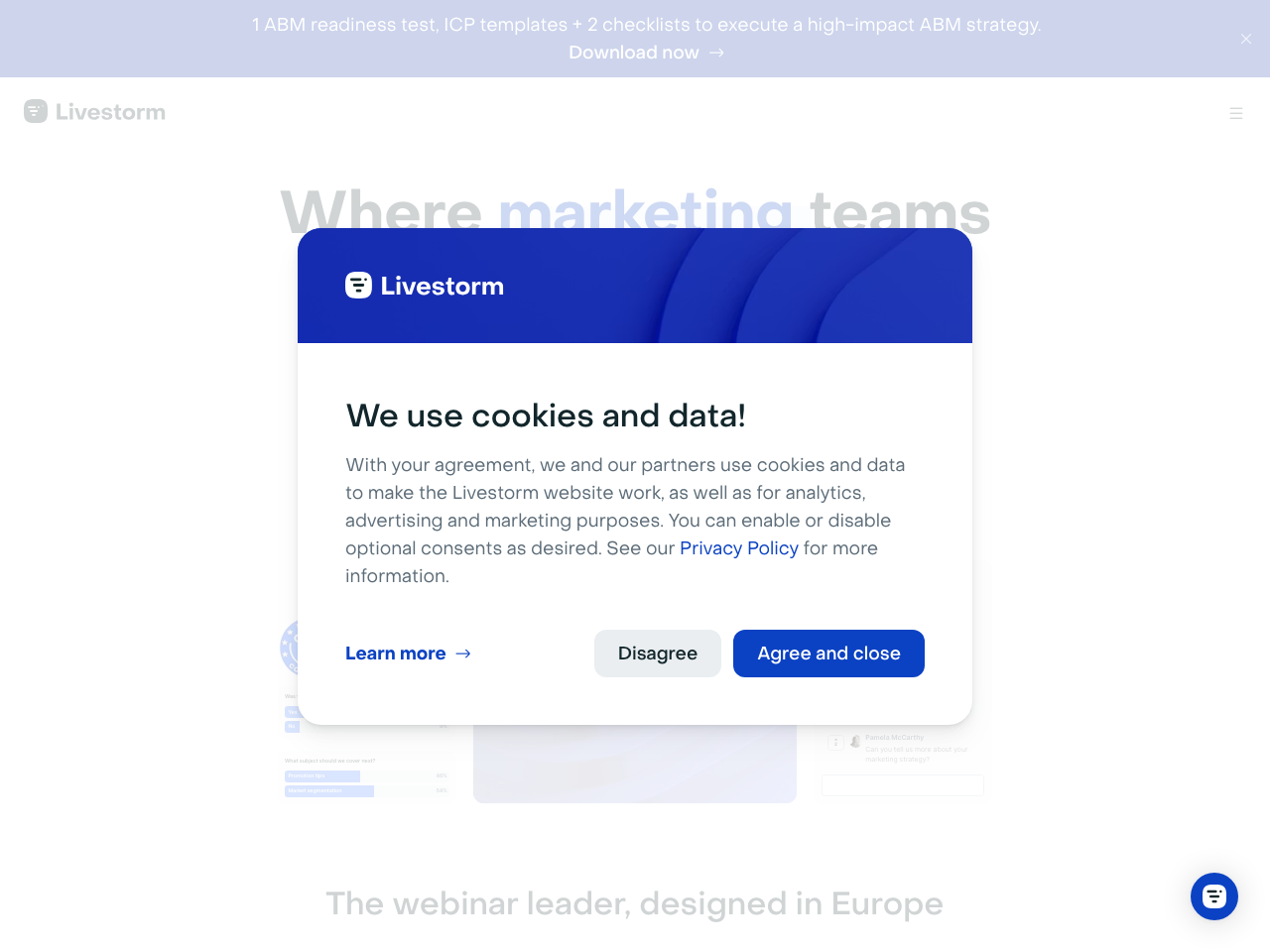 Livestorm screenshot