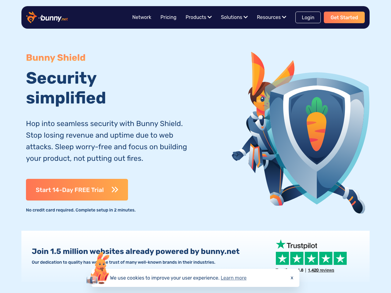 Bunny Shield screenshot