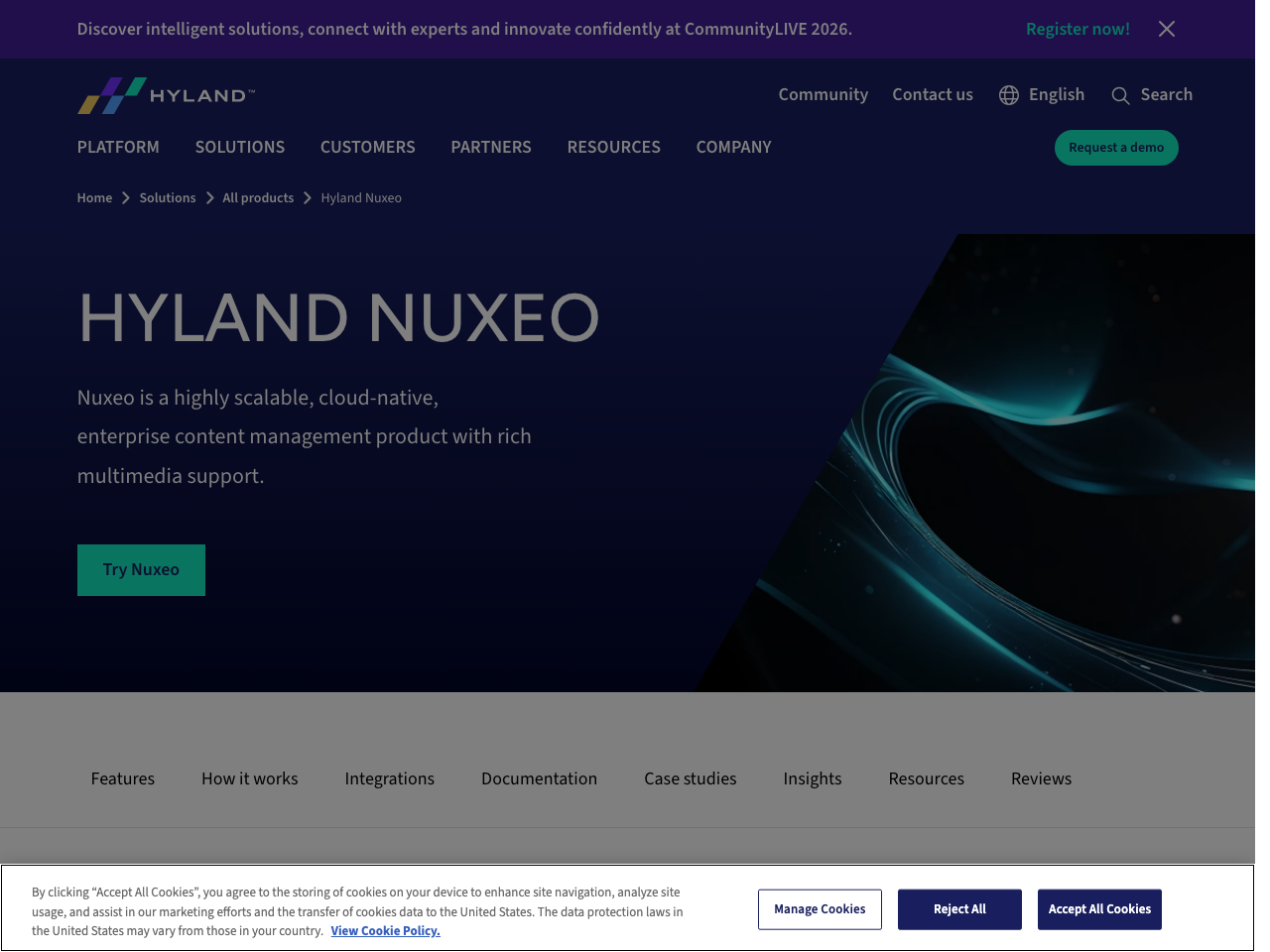 Nuxeo Platform screenshot