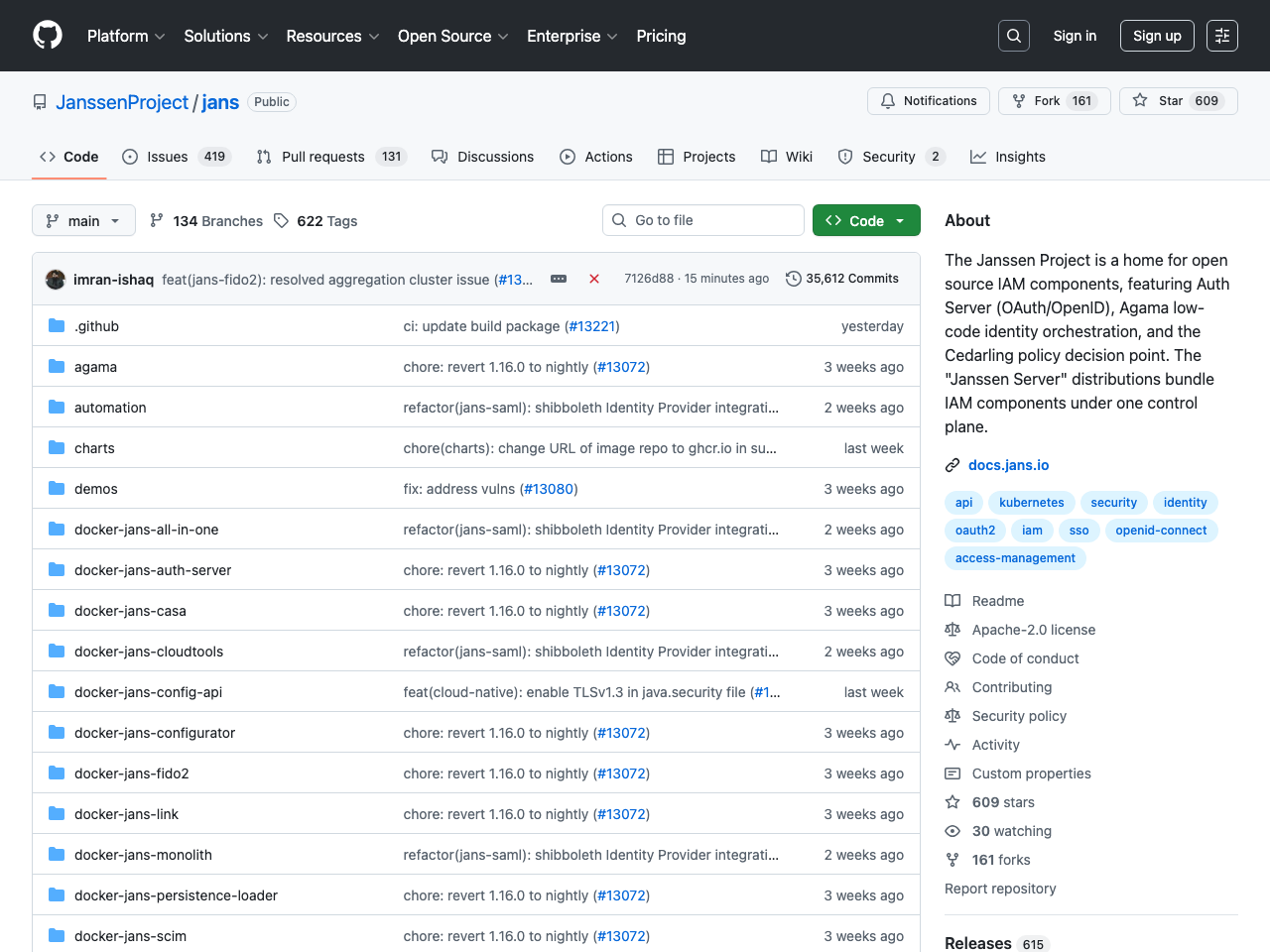 Janssen Project screenshot