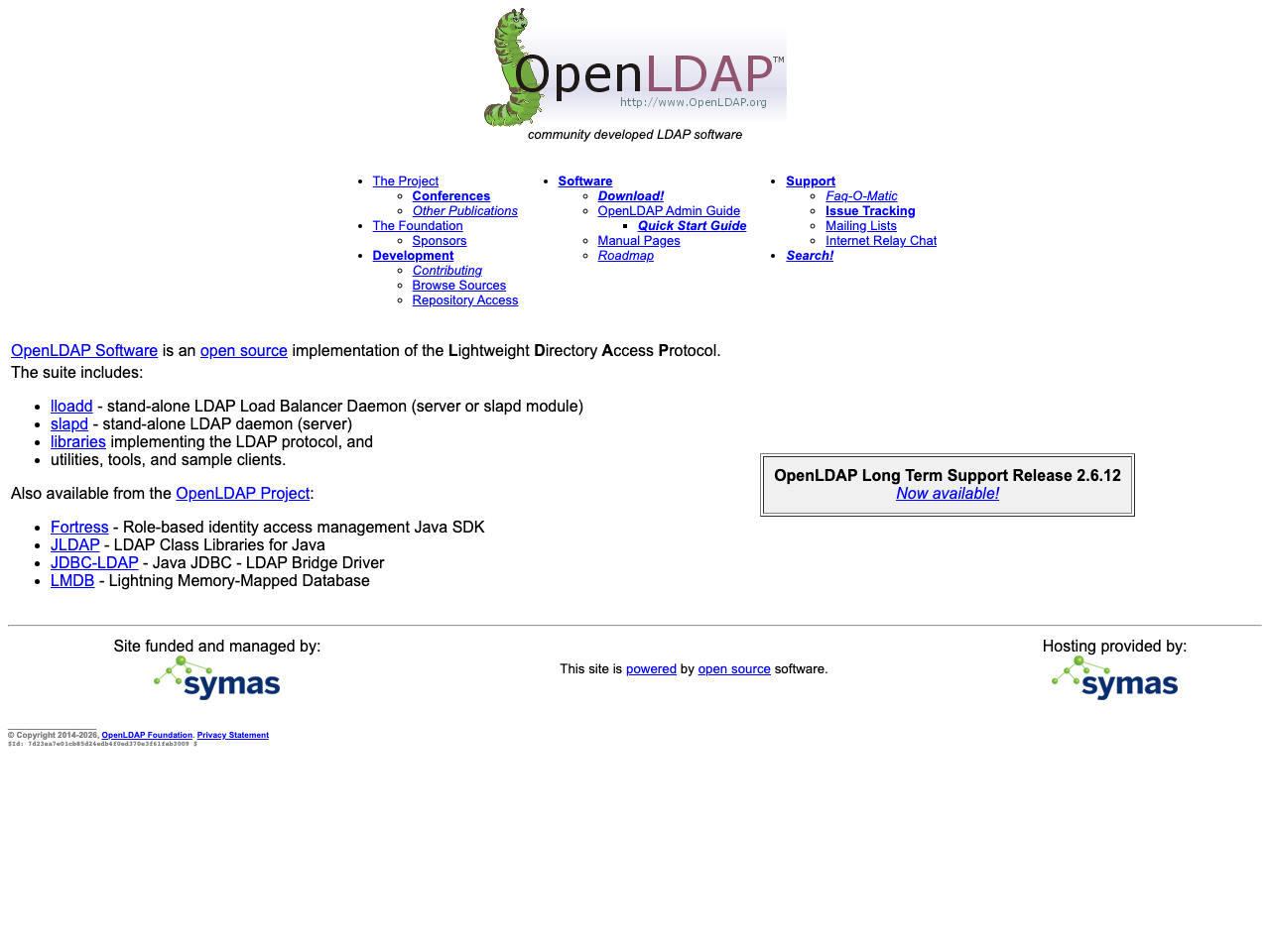 OpenLdap screenshot