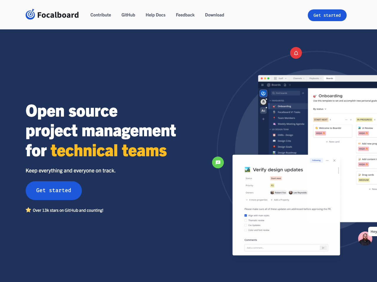 Focalboard screenshot