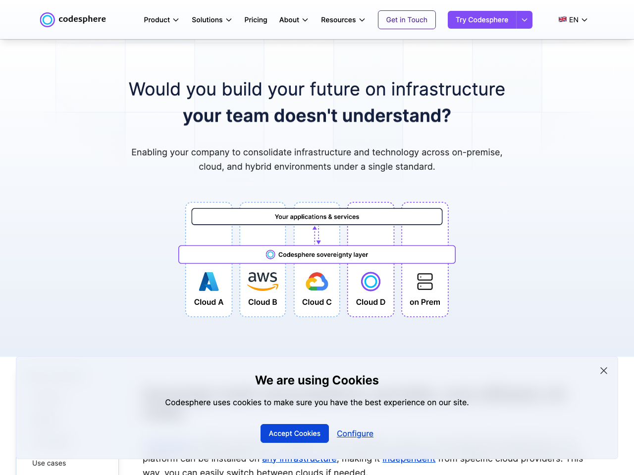 Codesphere screenshot