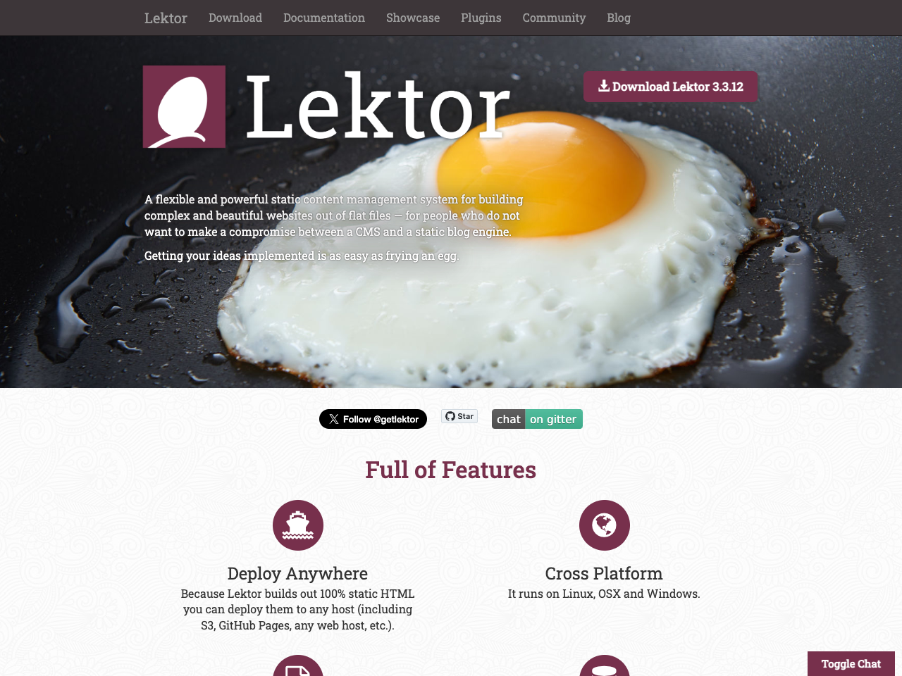 Lektor screenshot