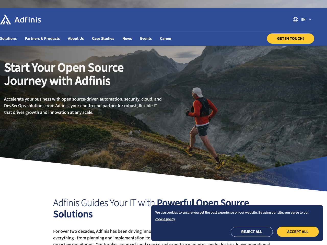 Adfinis screenshot