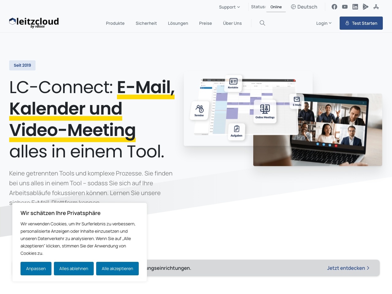 LC-Connect screenshot