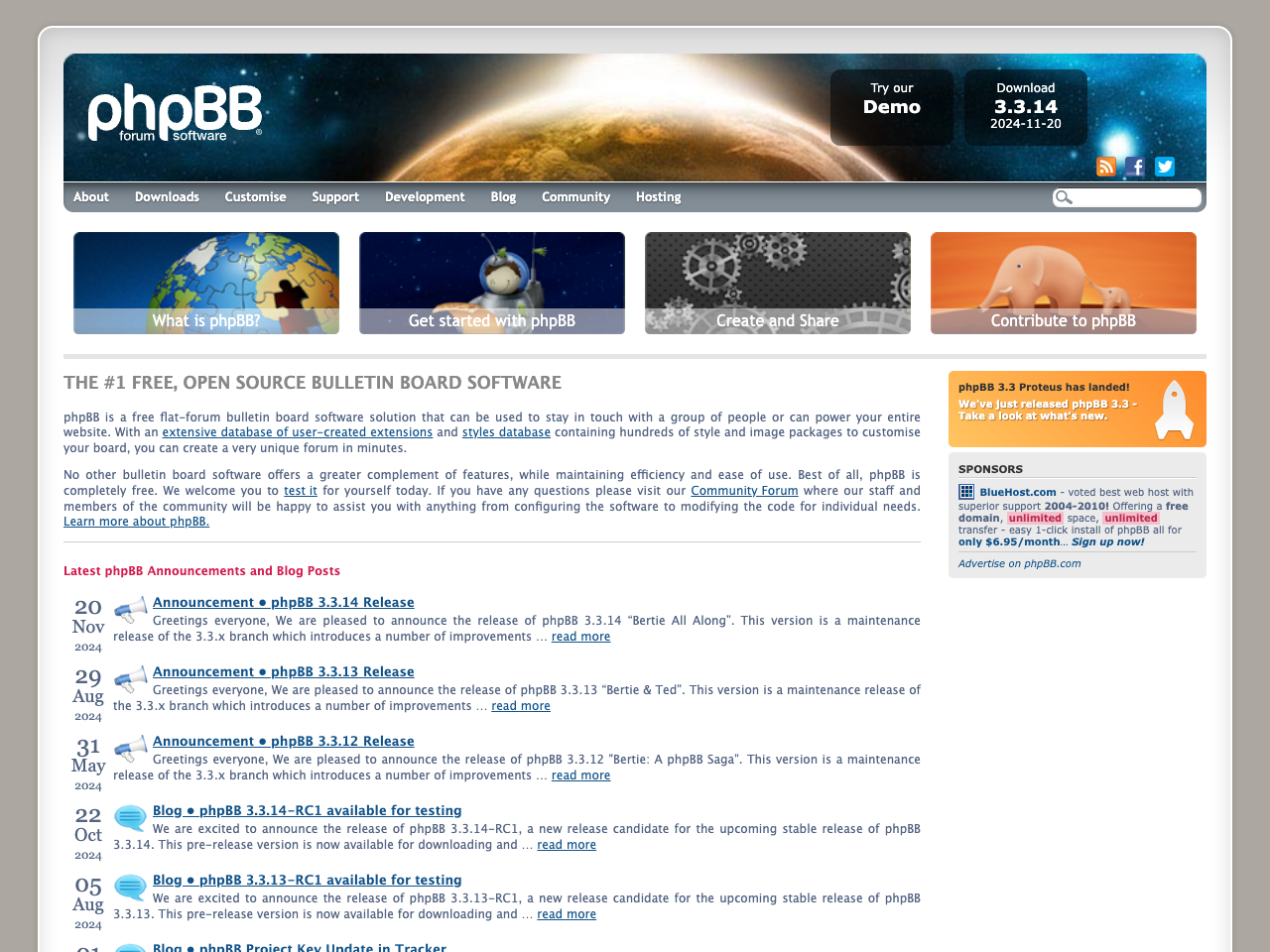 PHPBB3 screenshot