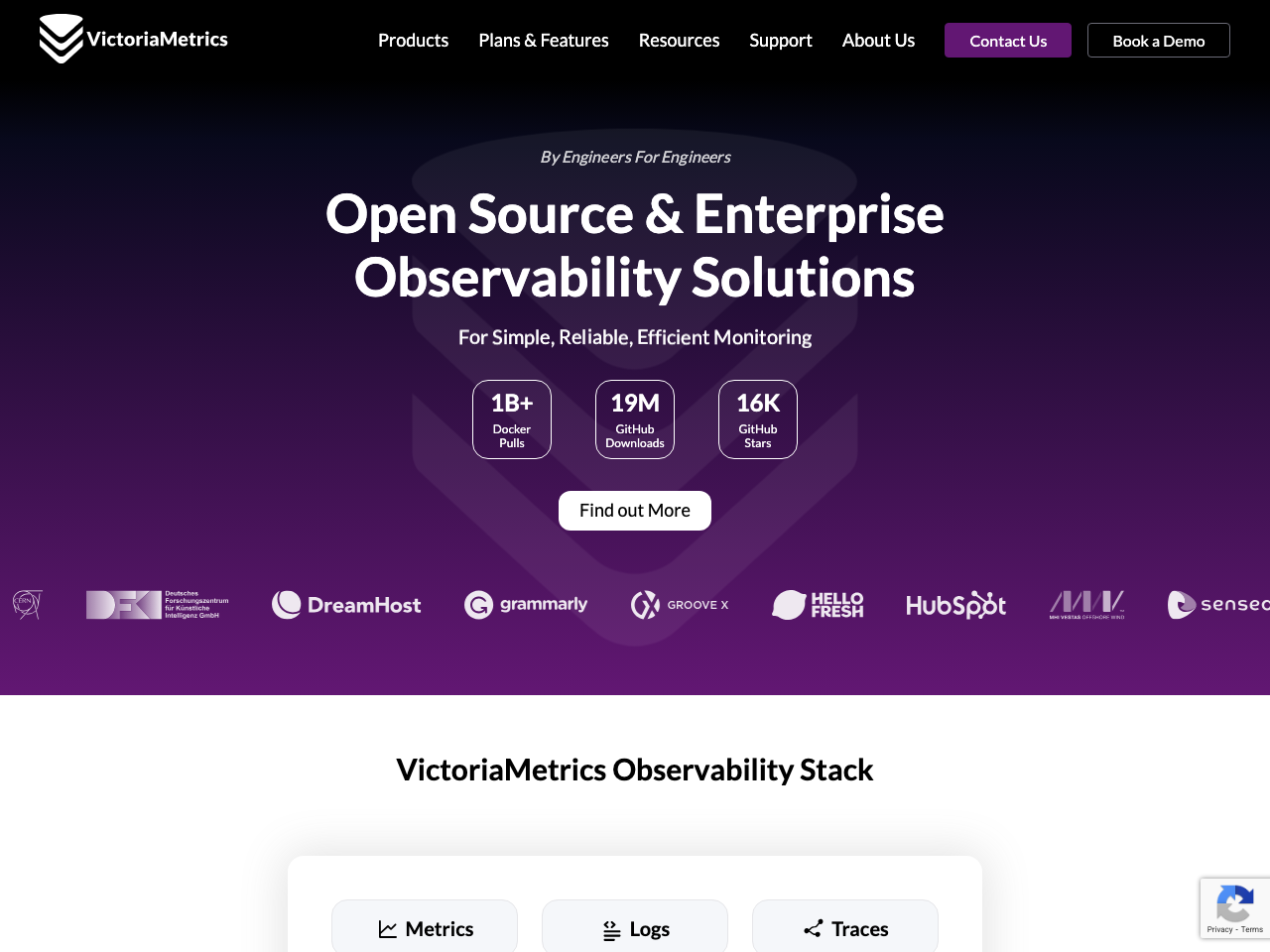 VictoriaMetrics screenshot