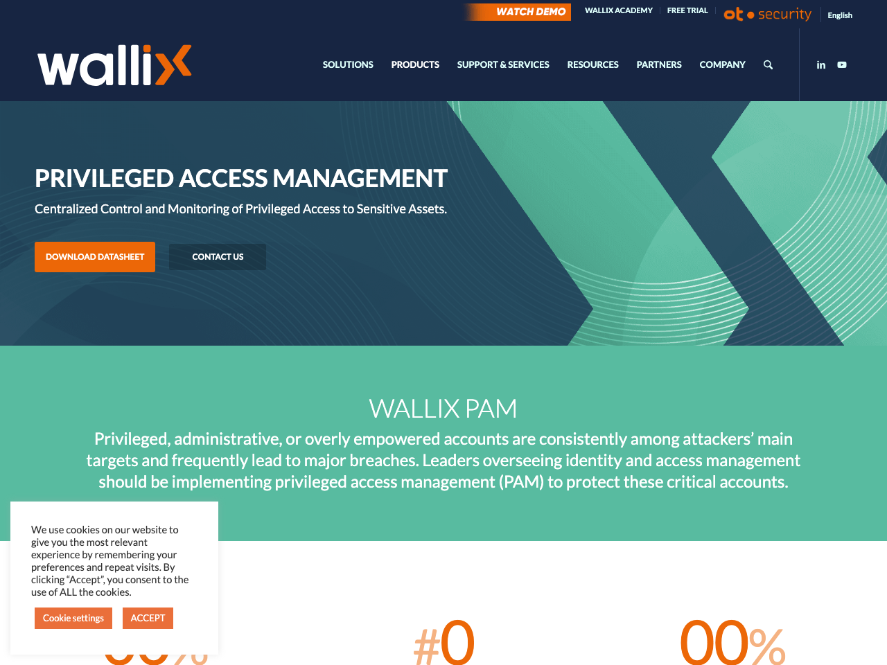 WALLIX Bastion PAM screenshot