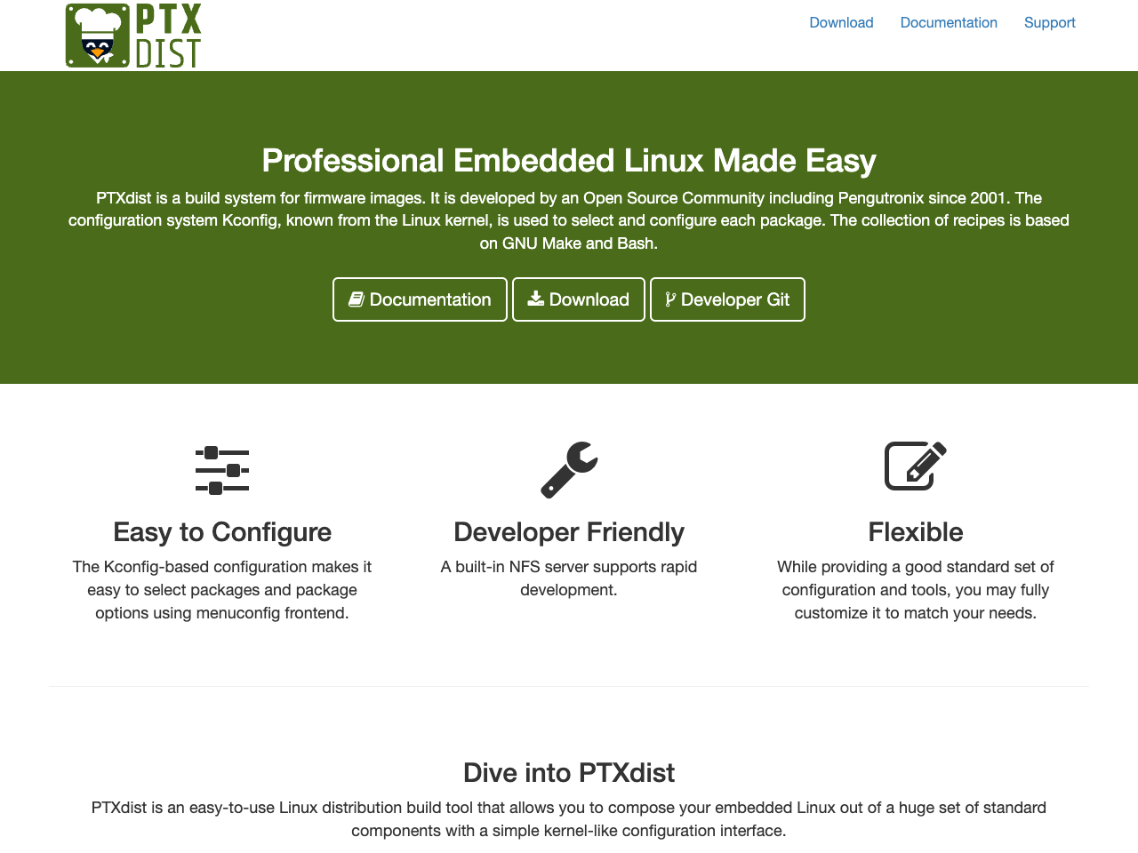PTX Dist screenshot
