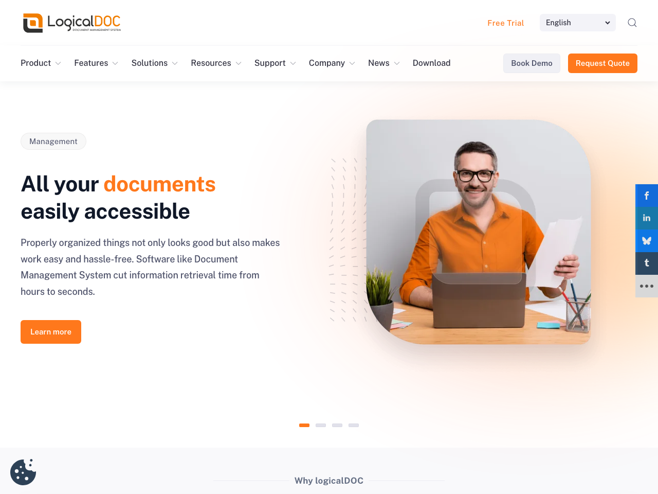 LogicalDOC Community Edition screenshot