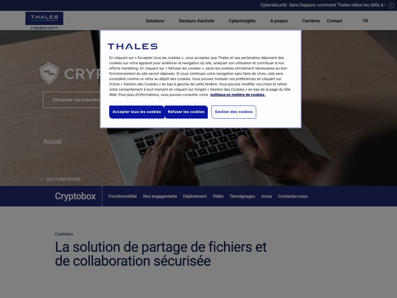 Cryptobox screenshot