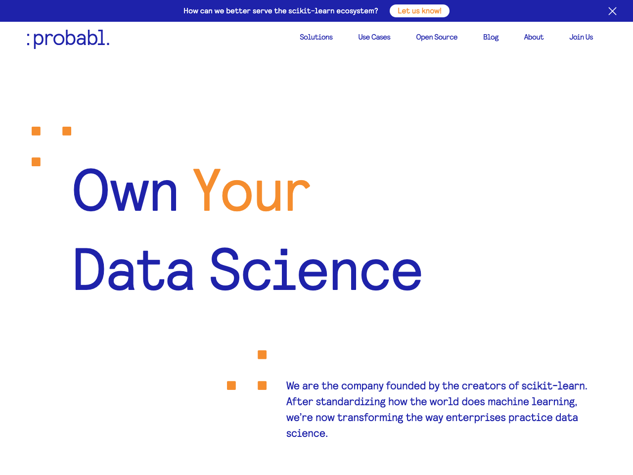 Probabl.ai screenshot