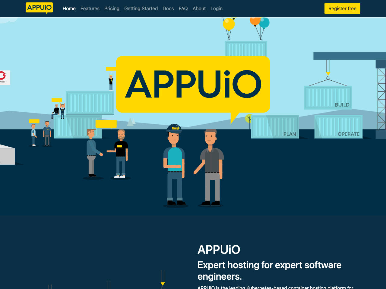 APPUiO screenshot