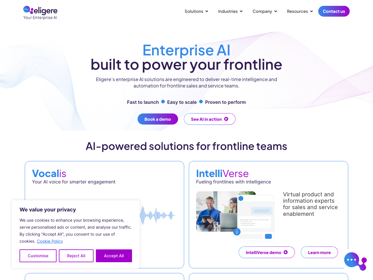 Eligere Technologies screenshot