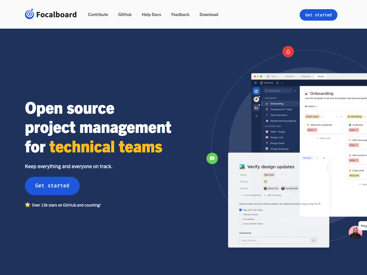 Focalboard screenshot