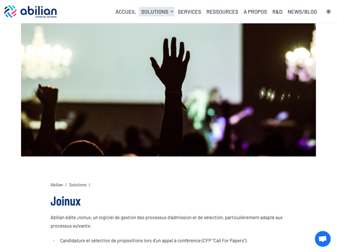 Abilian Joinux screenshot