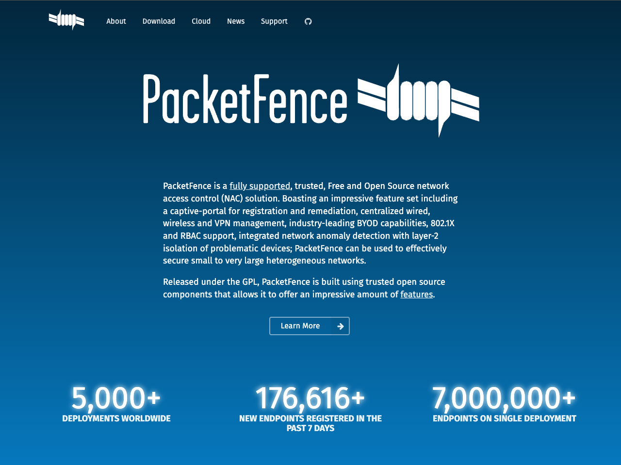 PacketFence screenshot