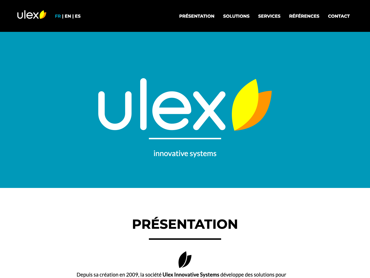 Ulex Innovative Systems screenshot