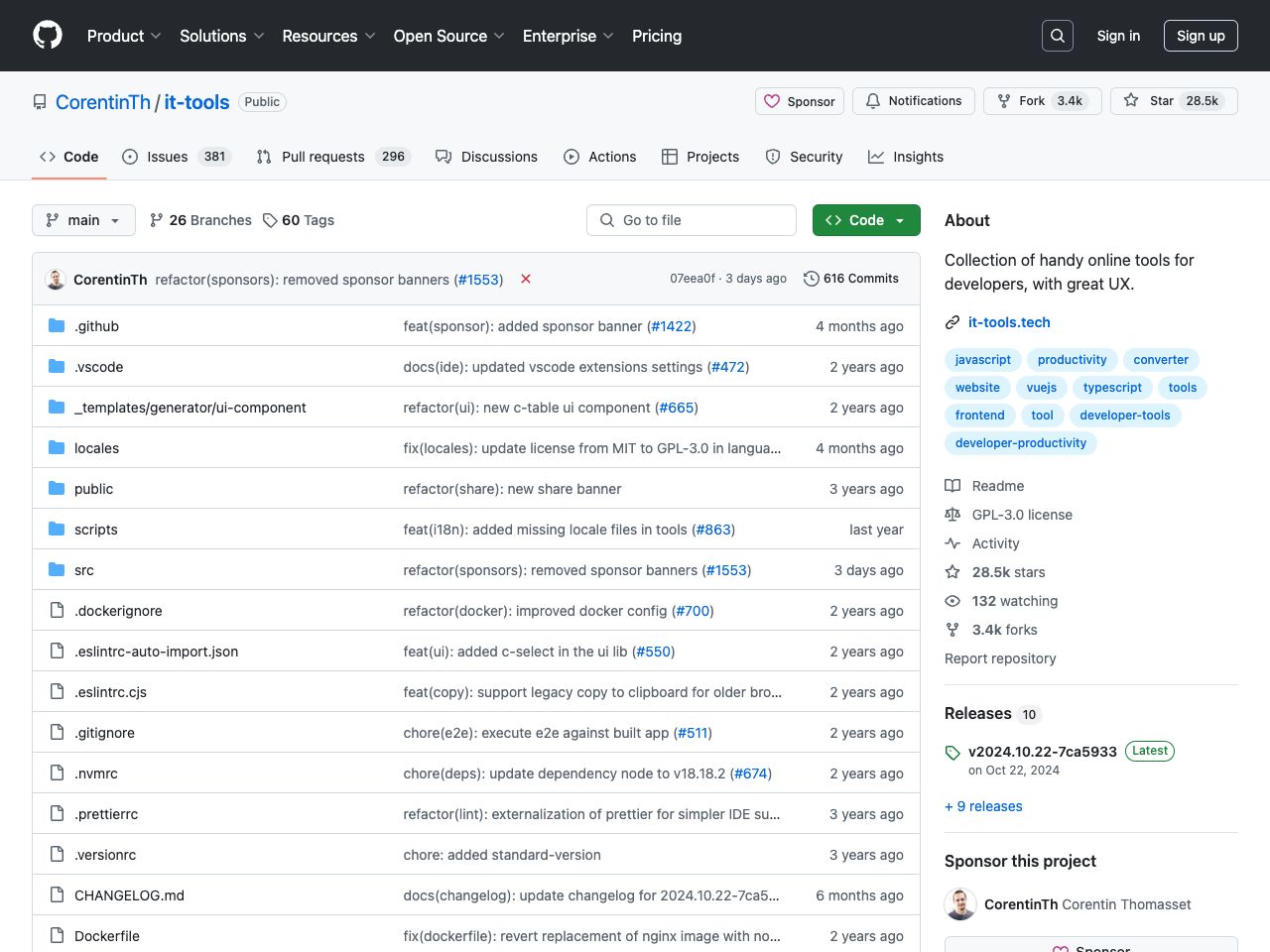 IT Tools screenshot