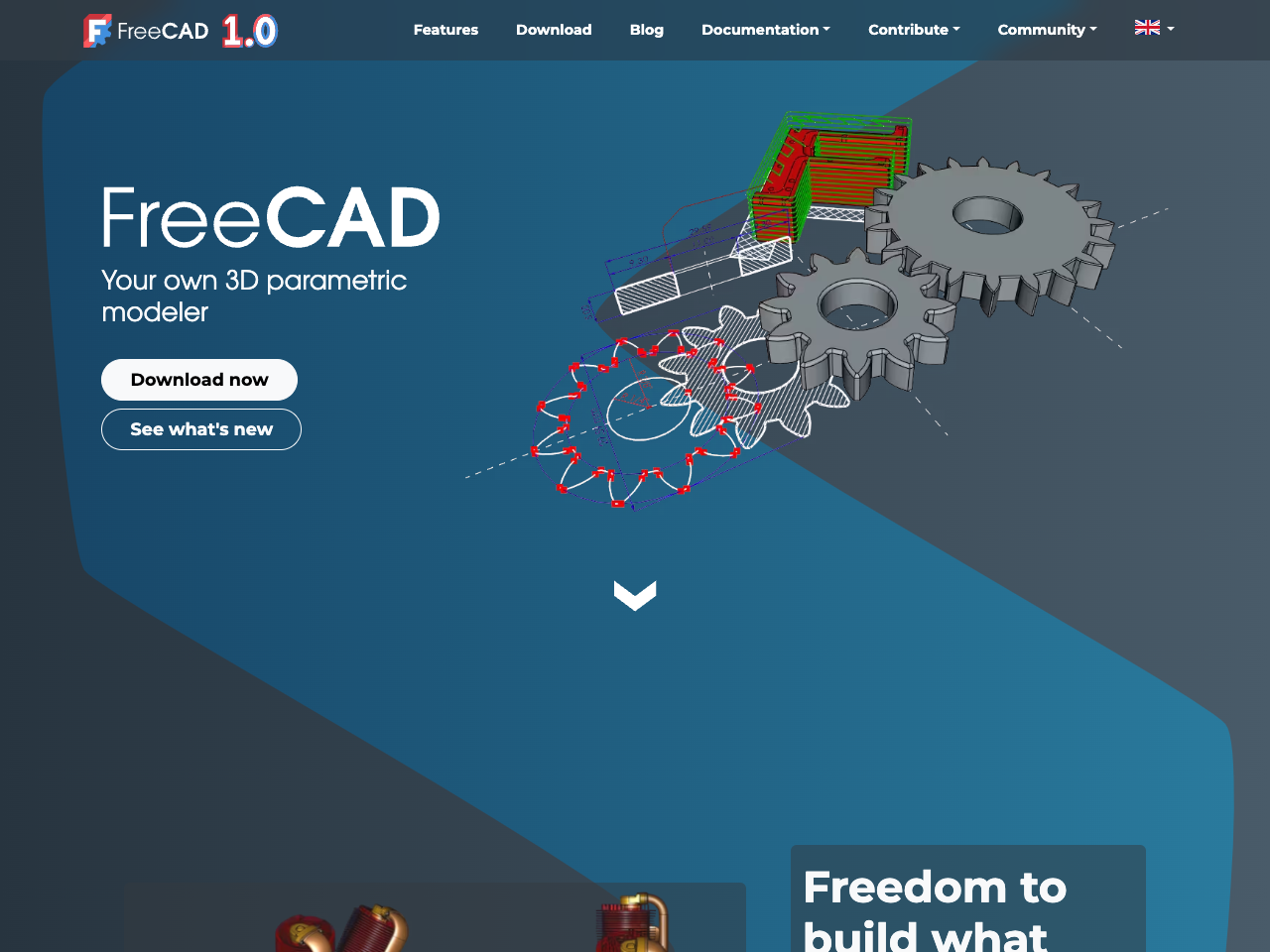 FreeCAD screenshot