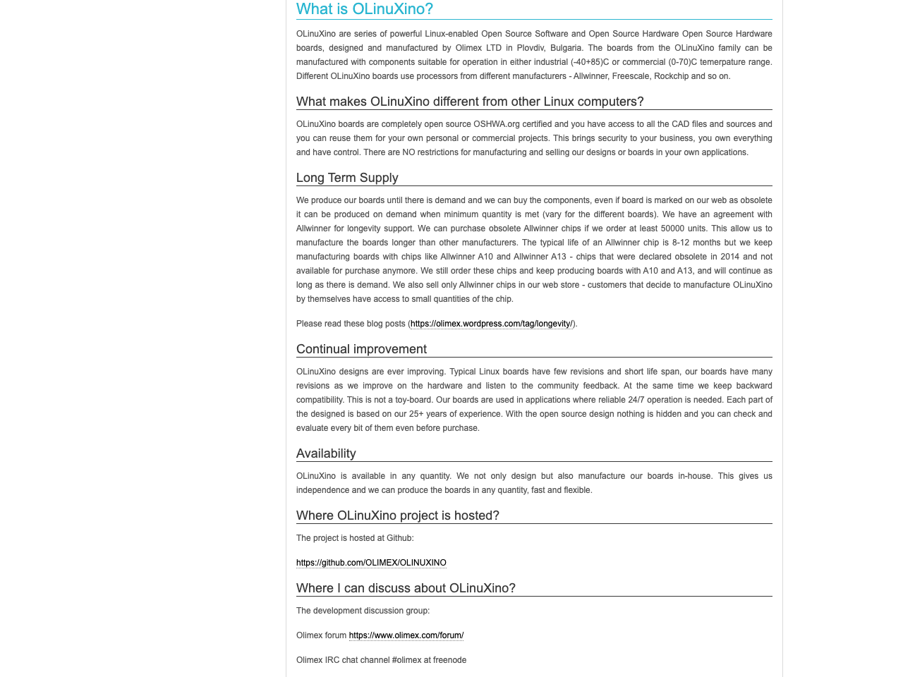 OLinuXino screenshot