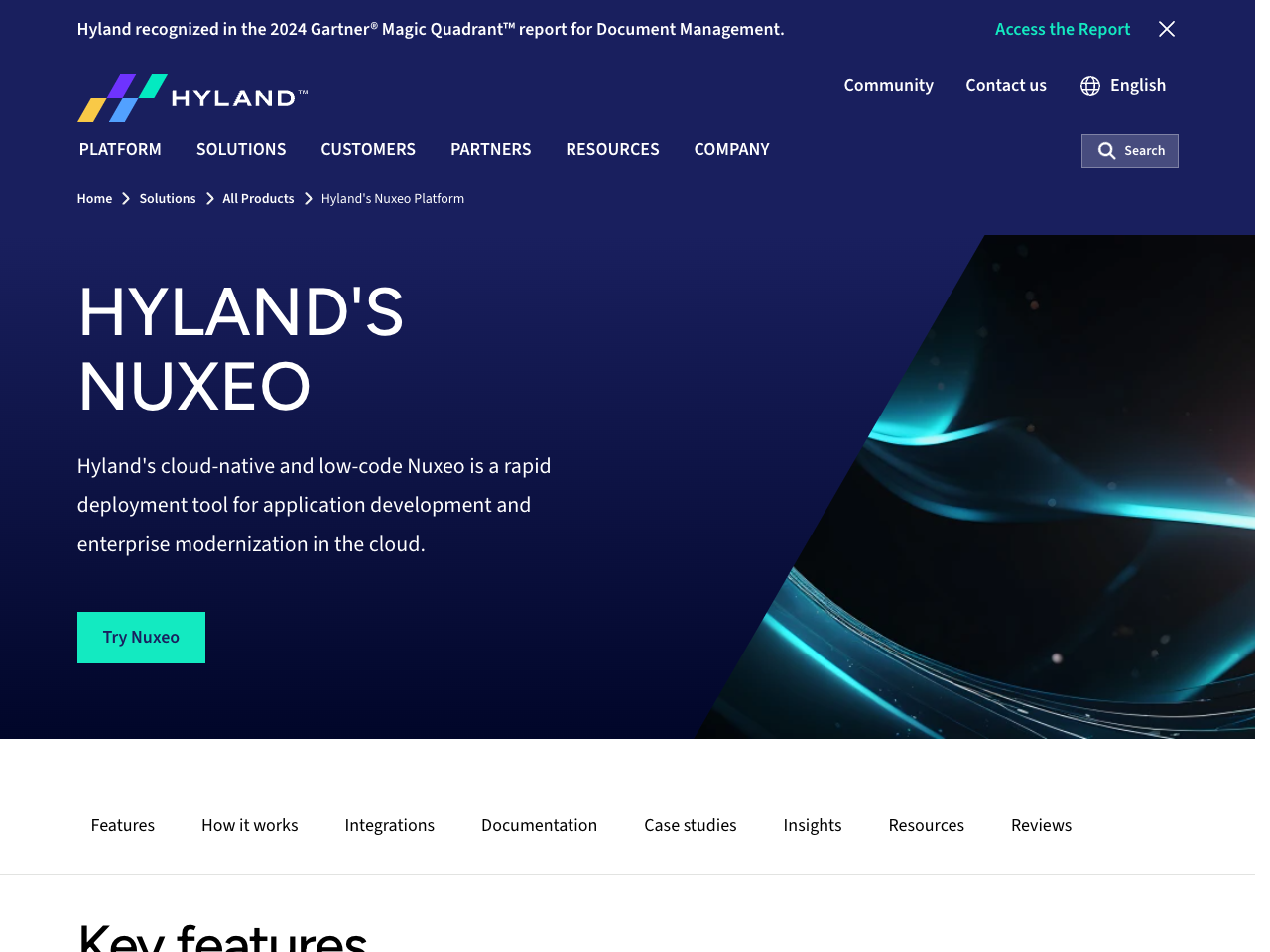 Nuxeo Platform screenshot