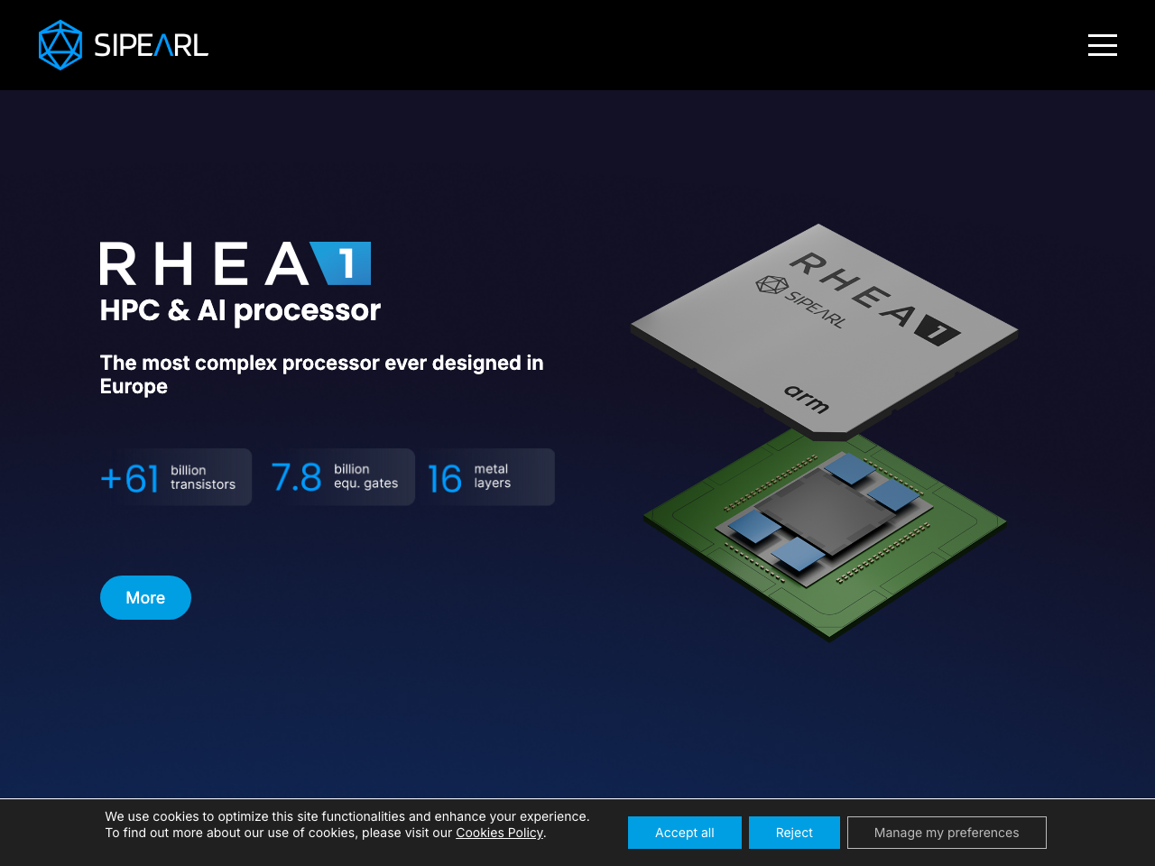 SiPearl screenshot