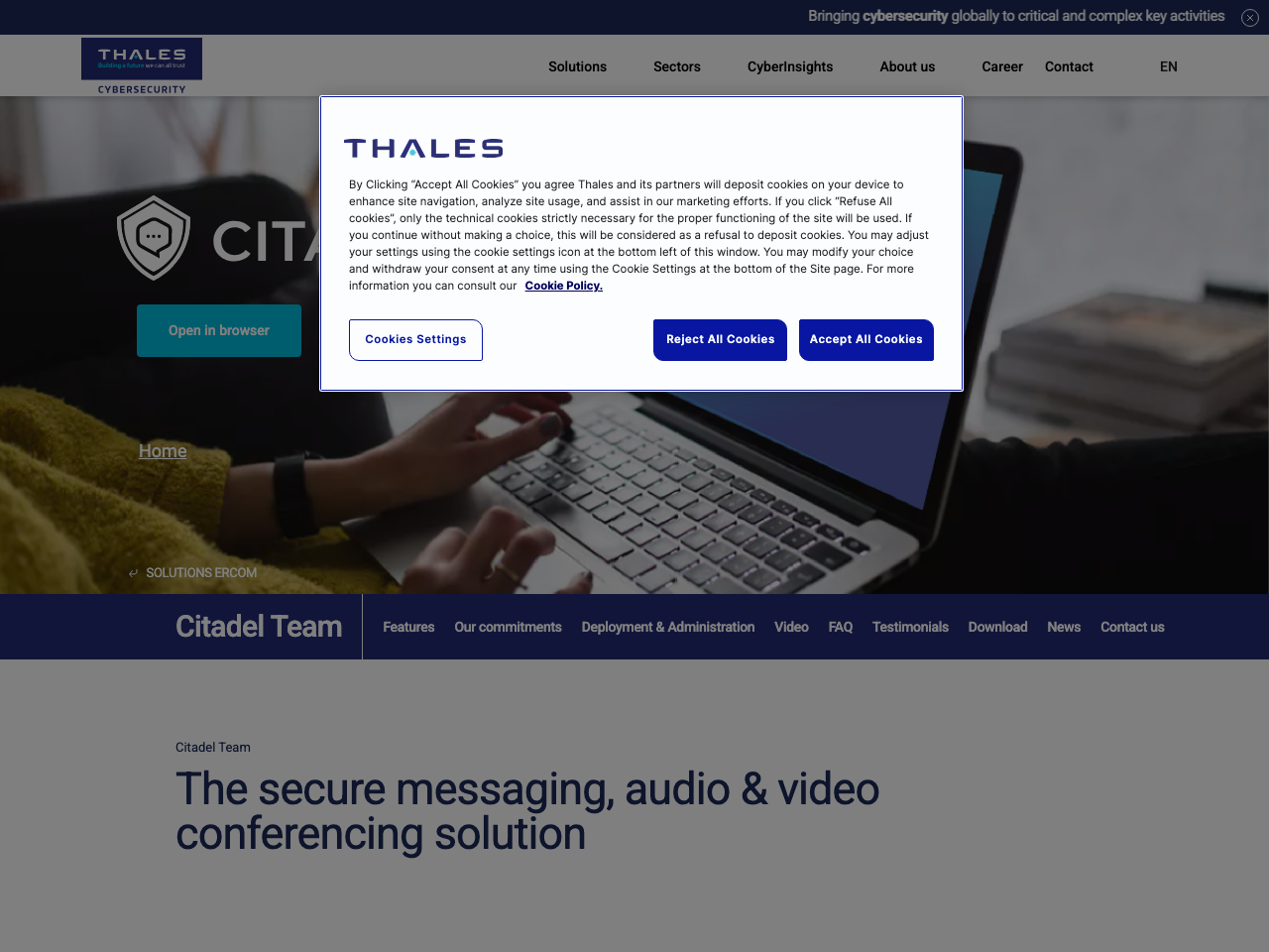 Citadel TEAM screenshot