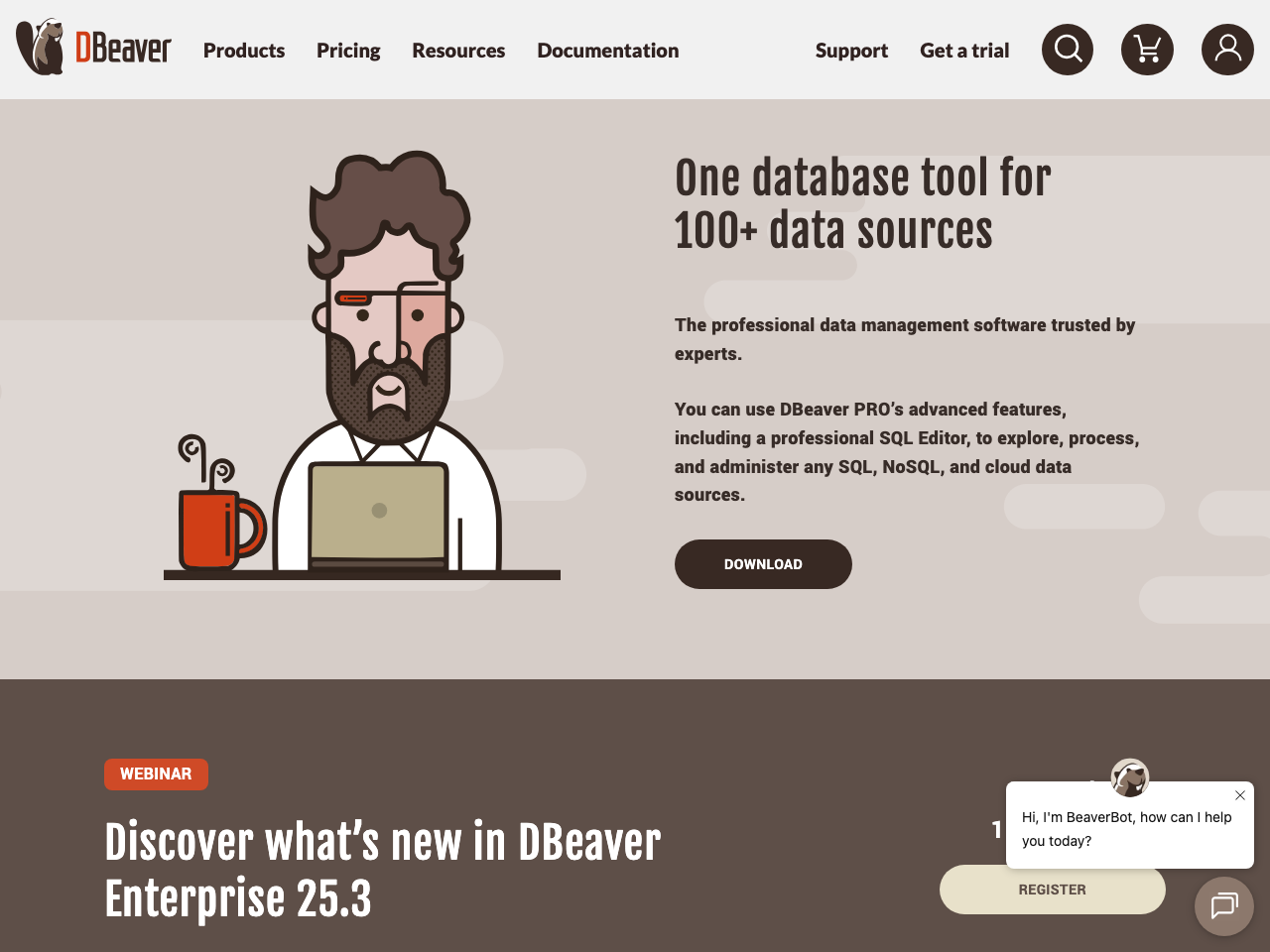 CloudBeaver screenshot
